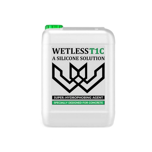 تصویر  عایق های نانو آبگریز سطوح - WETLESS T1C (مخصوص سطح سیمانی) - 20 لیتری