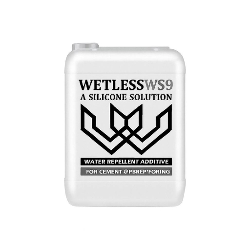 تصویر  افزودنی های نانو آبگریز - WETLESS WS9 (افزودنی آبگریز بتن و سیمان) - 20 لیتری