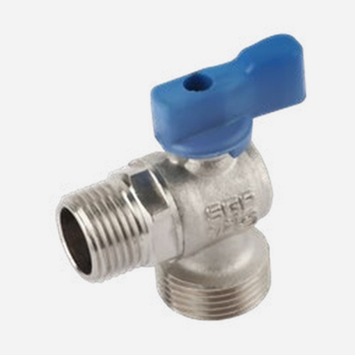 تصویر  )مخصوص ماشین لباسشویی( شیر زانویی دوسر روپیچ تبدیلی سایز 1/2"*3/4"