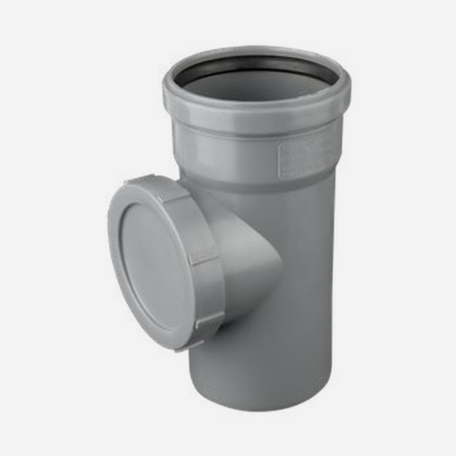 تصویر  دریچه بازدید پوش فیت سایز 75