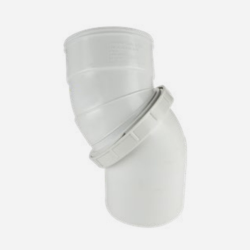 تصویر  زانو چرخشی 0 تا 180 درجه PVC-U سایز 110