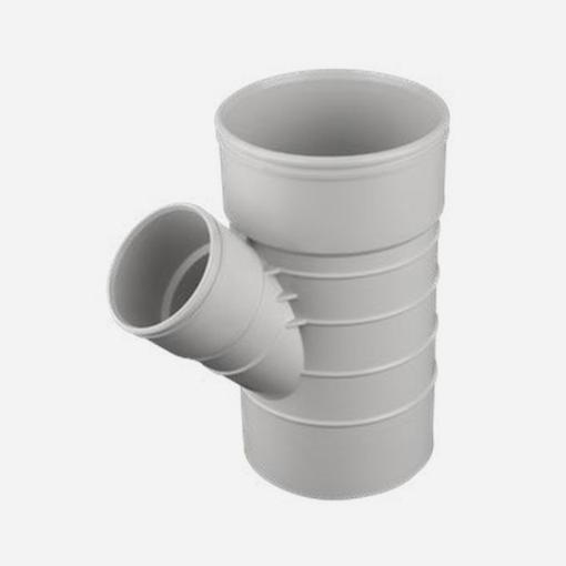 تصویر  سه راهی تبدیلی 45 درجه PVC-U سایز 63-110